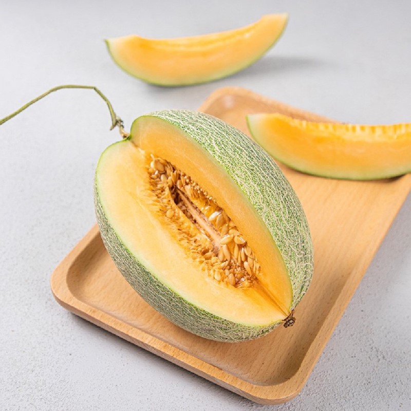 Dưa lưới Đài chín có thể bảo quản trong tủ lạnh đến 2 tuần