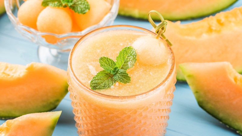 Sinh tố dưa lưới được rất nhiều người ưa chuộng