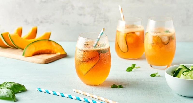 Trà dưa lưới thanh mát