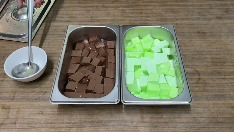 Pudding dưa lưới thơm ngon chuẩn vị như ngoài quán