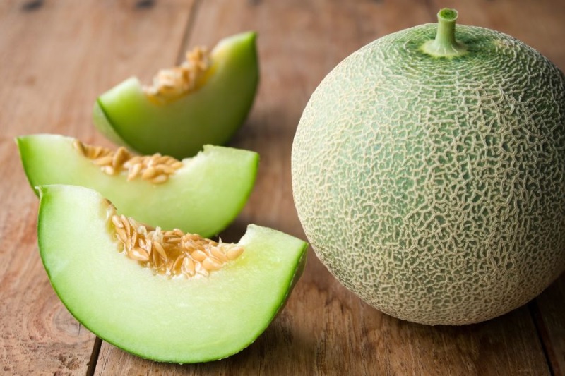 Thành phẩm sau khi thu hoạch dưa lưới