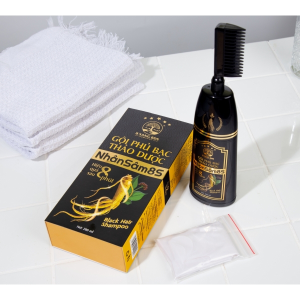 Gội phủ bạc thảo dược nhân sâm 8S
