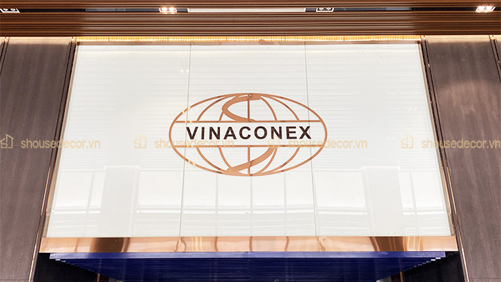 Nẹp inox cho Logo chủ đầu Vinaconex