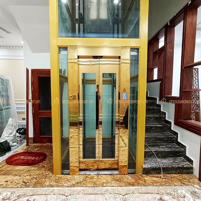 Ốp inox thang máy kính đảm bảo tính an toàn hơn cho công trình