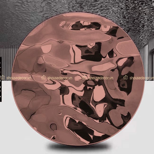 Họa tiết của tấm ốp 3D hồng đồng độc đáo với sóng nước