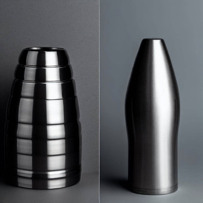 Ảnh so sánh inox 201 và 304