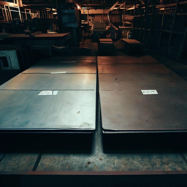 Ảnh các tấm Inox 304 và 316 với chứng chỉ xuất xưởng/chứng chỉ chất lượng