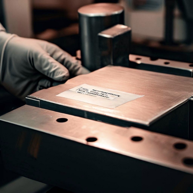 Ảnh phân biệt inox 304 và 316 tại trung tâm kiểm nghiệm