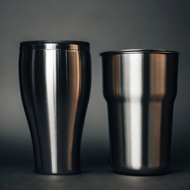 Một bức ảnh của 2 sản phẩm inox 304 và 430