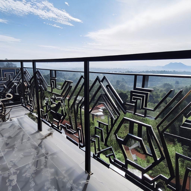 Lan can inox mỹ thuật 5