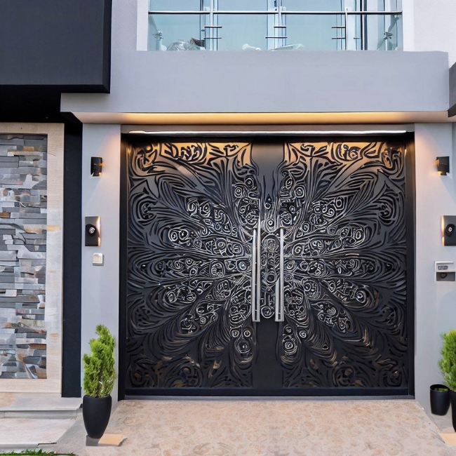 Cửa inox mỹ thuật 6