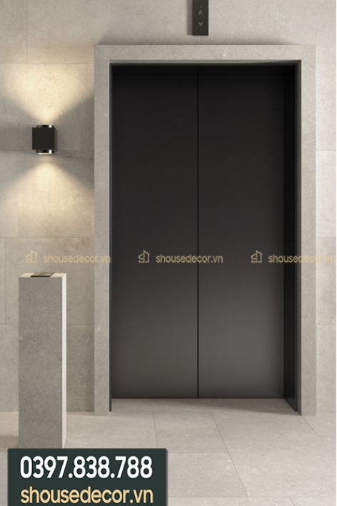 Inox nhám có thể được sử dụng để ốp inox thang máy, tạo nên vẻ đẹp hiện đại và an toàn cho người sử dụng.