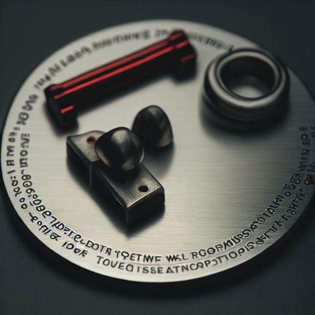 Ảnh một mảnh inox sus 304 và một số mảnh nam châm nhỏ