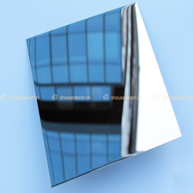 Inox gương trắng có độ bóng cao