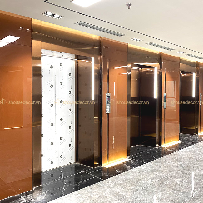 Ốp inox thang máy có khả năng chống ăn mòn, chống trầy xước