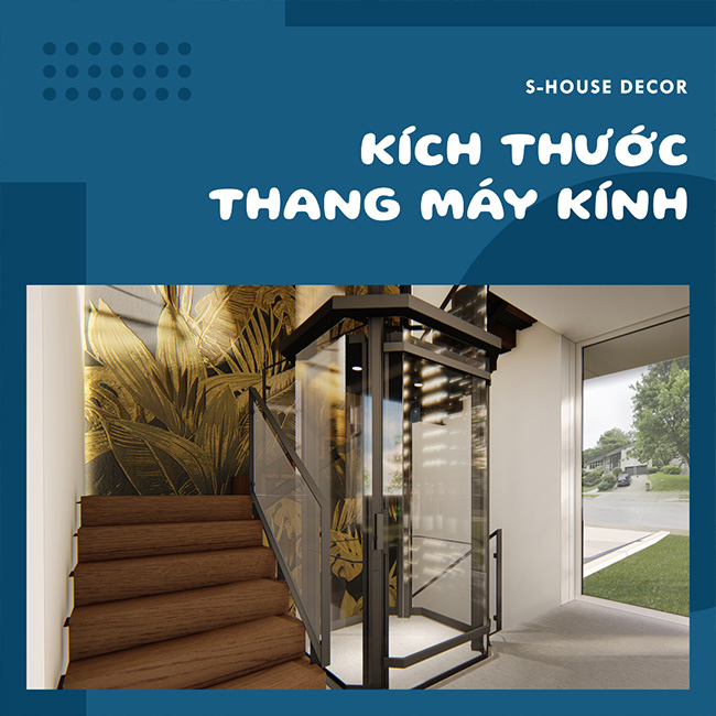 Thang máy kính có thiết kế đẹp mắt, hiện đại và sang trọng