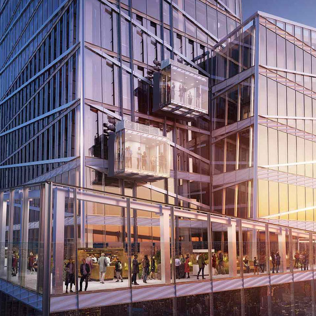 Cần tính toán kỹ lưỡng không gian lắp đặt cho thang máy kính để tránh gây lãng phí diện tích