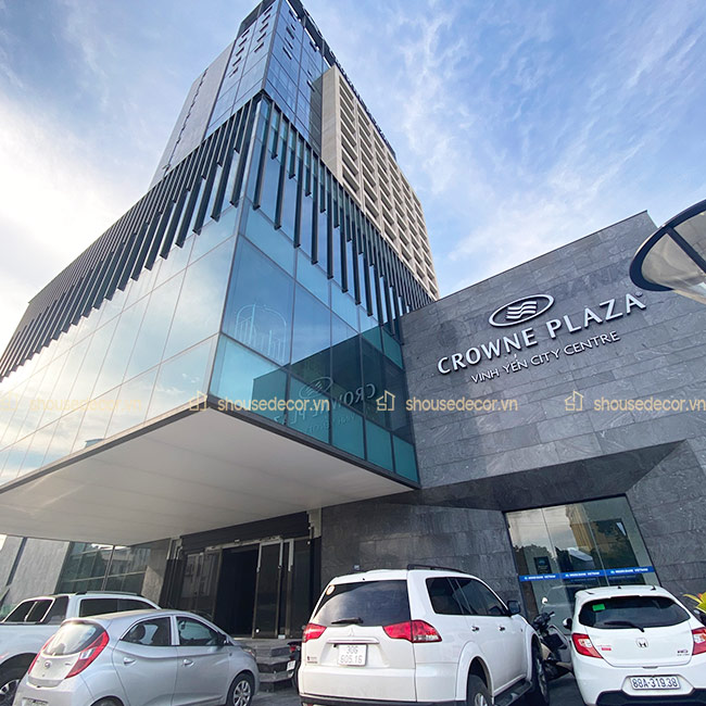 Crowne Plaza là dự án khách sạn cao cấp tọa lạc tại thành phố Vĩnh Yên