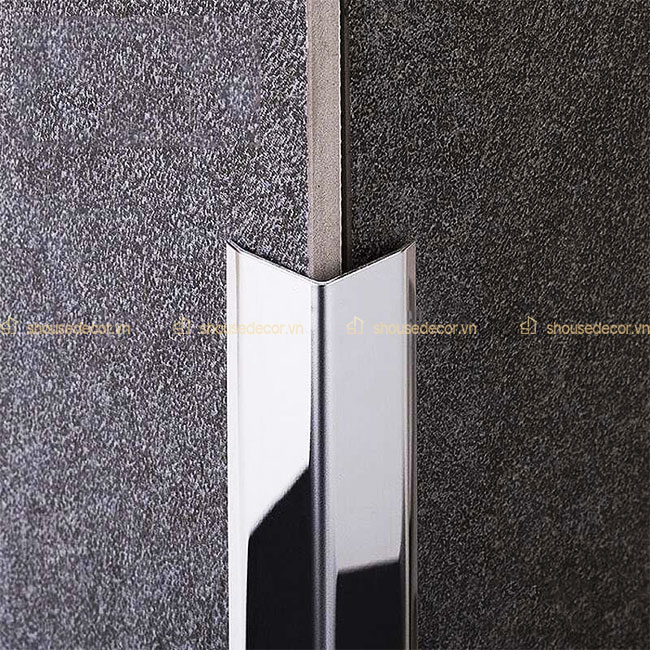 Nẹp Inox chữ V- hiện đại, tinh tế và đa dạng mẫu mã