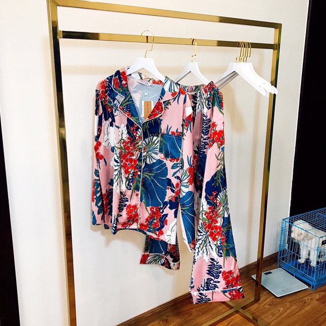 Giá treo inox mạ vàng giúp treo và trưng bày đồ