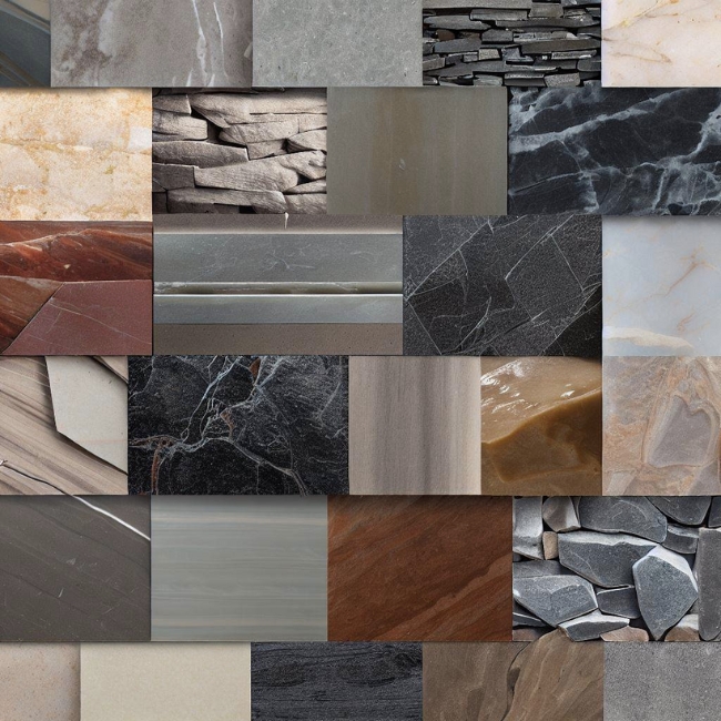 Tổng hợp các loại đá dùng làm ốp thang máy gia đình 2023