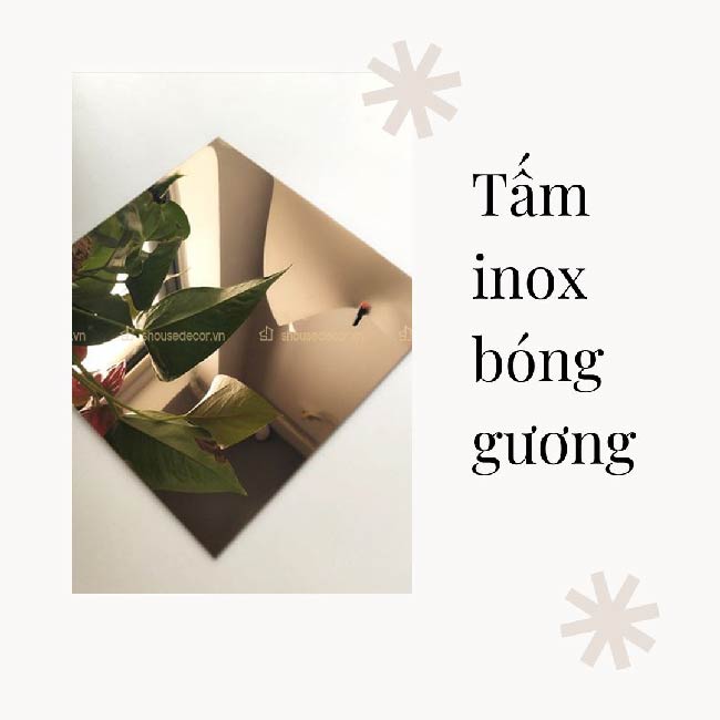 Tấm inox bóng gương là loại inox có độ bóng cao nhờ được đánh bóng bề mặt