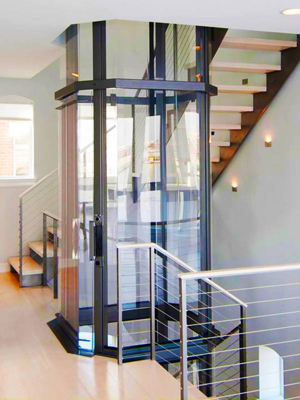 Mẫu thang máy kính 7