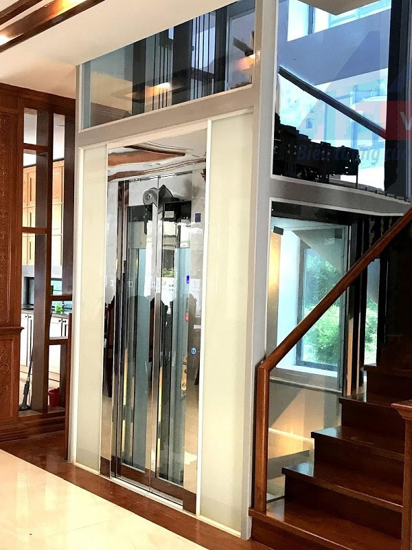 Mẫu thang máy kính 2