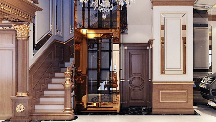 Mẫu thang máy kính 3