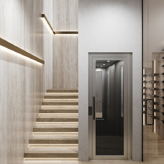 Thang máy mini của Mitsubishi có công nghệ tiên tiến, thiết kế sang trọng