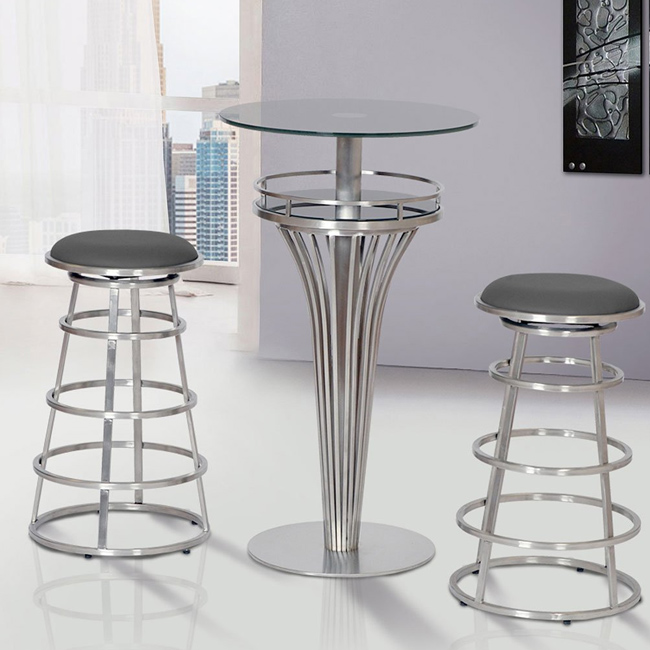 Thanh inox tròn đặc dùng làm bàn ghế