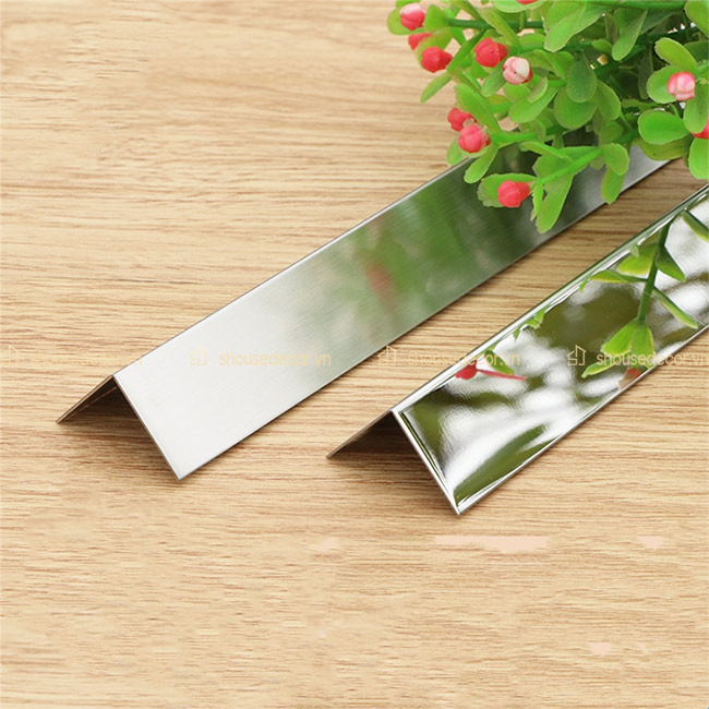 Thanh nẹp Inox V15 - 15mm mang đến sự tinh tế cho không gian