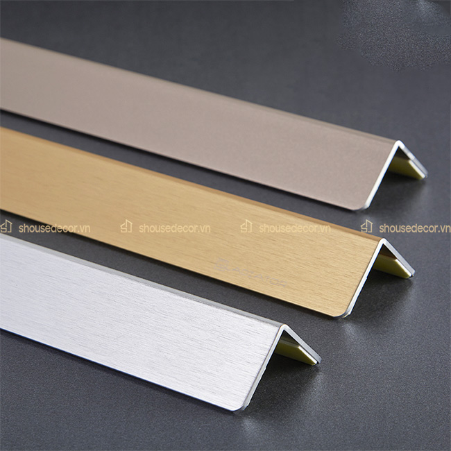 Sử dụng nẹp chữ V với kích thước phù hợp với từng trường hợp khác nhau