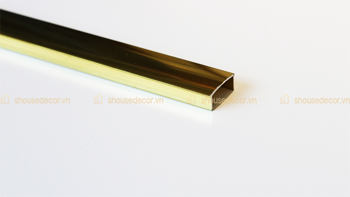 Thanh nẹp U20 từ inox 301 có nhiều ưu điểm, thuận tiện sử dụng