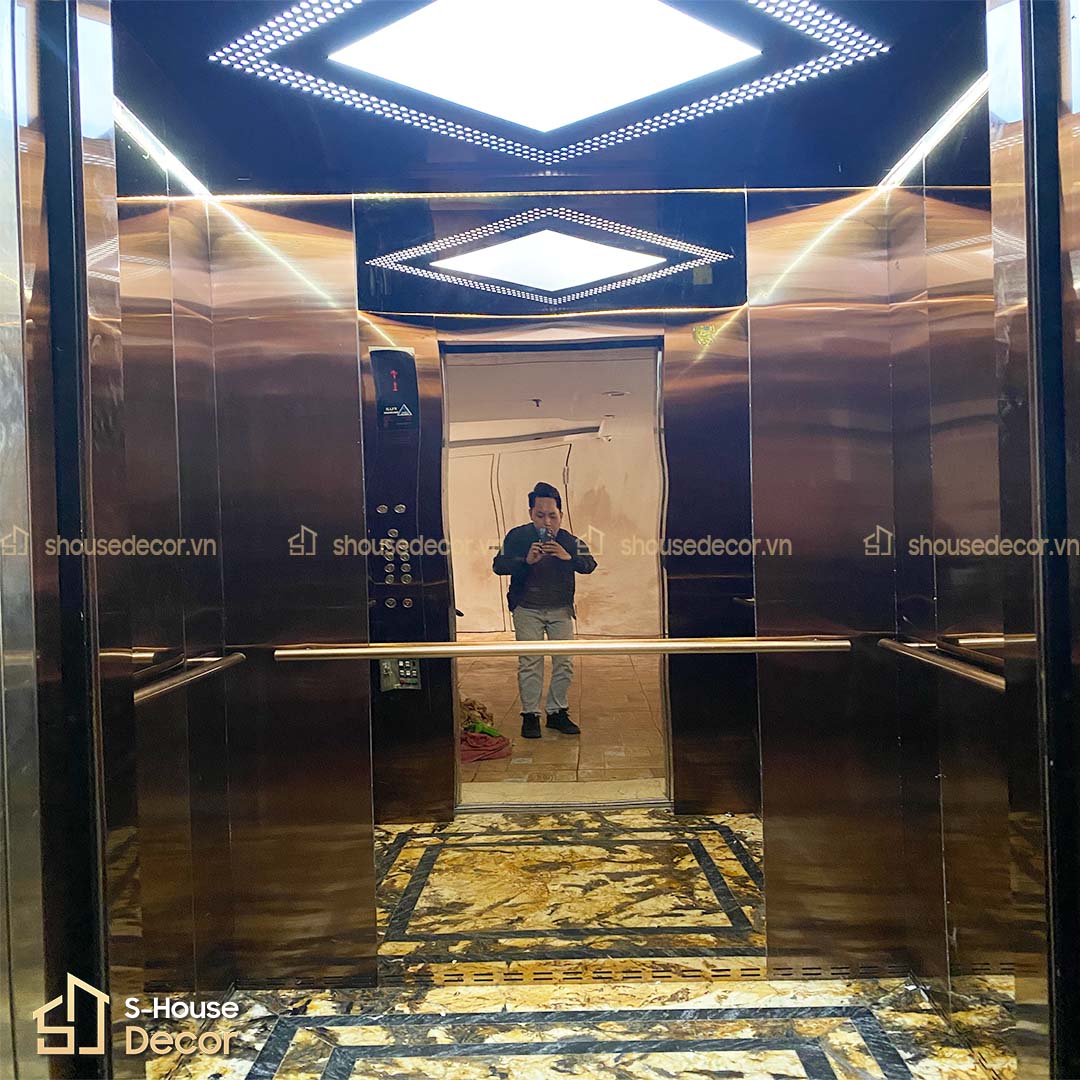 Lựa chọn ốp inox 304 chất lượng cao cho cabin thang máy