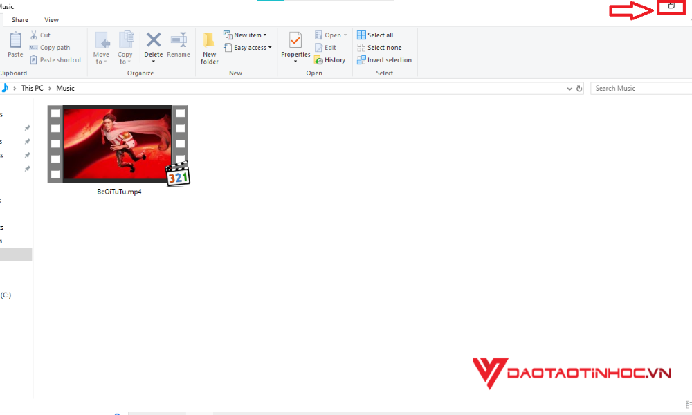 Chèn video vào Word - Bước 1
