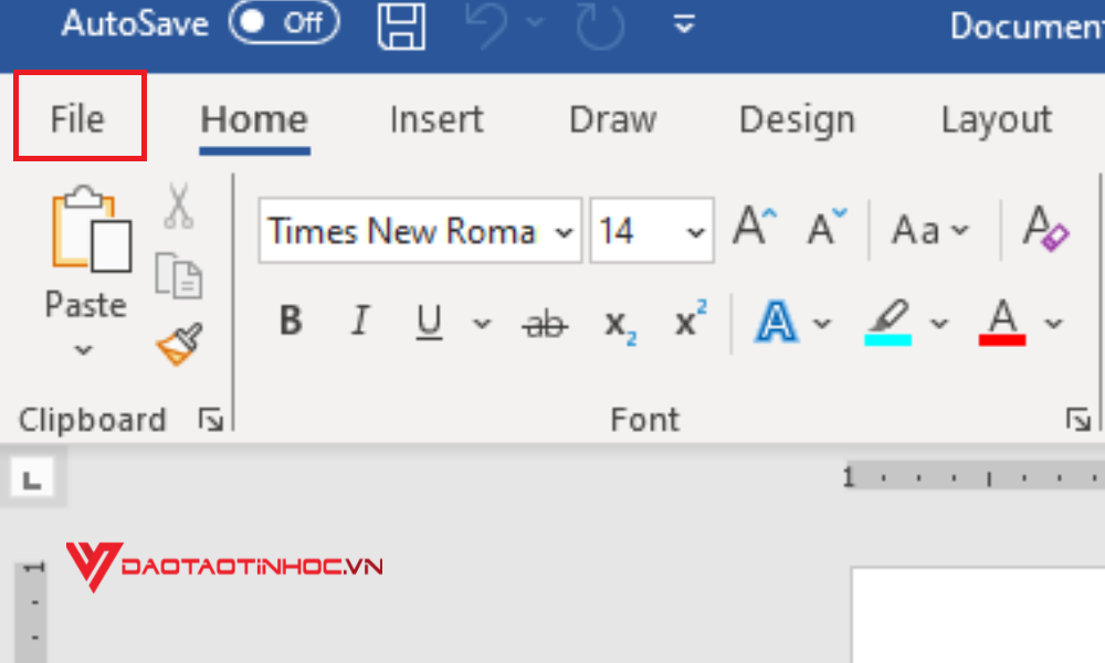 Cách chuyển file Word sang Excel bằng Plain Text - Bước 1
