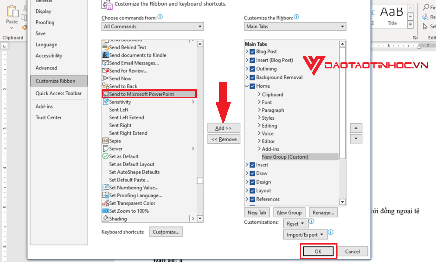 Cách chuyển Word sang Powerpoint từ phiên bản 2013, 2016, 2019 - Bước 5