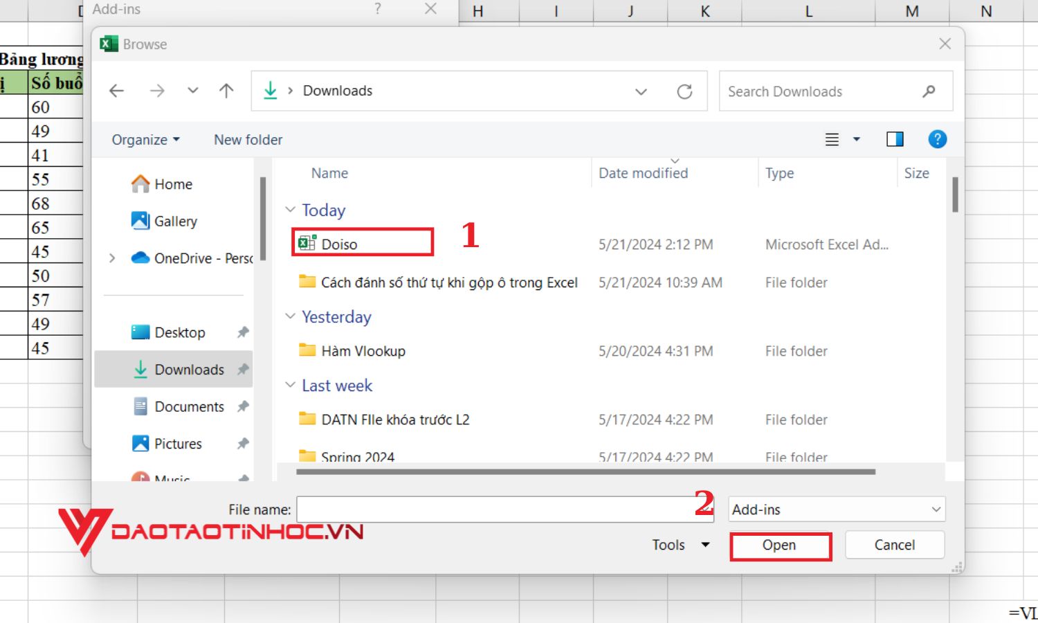 Cách chuyển số thành chữ bằng hàm VND - bước 6