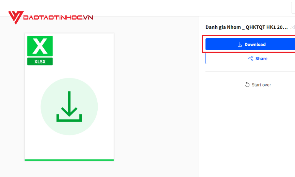 Chuyển file PDF sang Excel SmallPDF - Bước 3