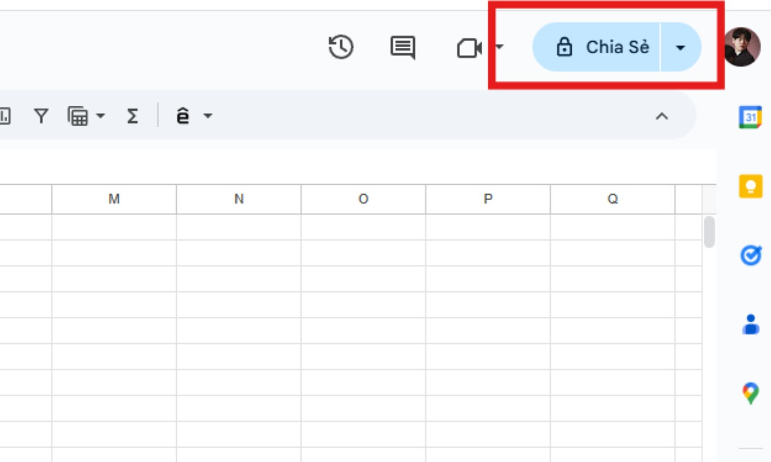 Nhấn Vào Nút "Chia Sẻ"