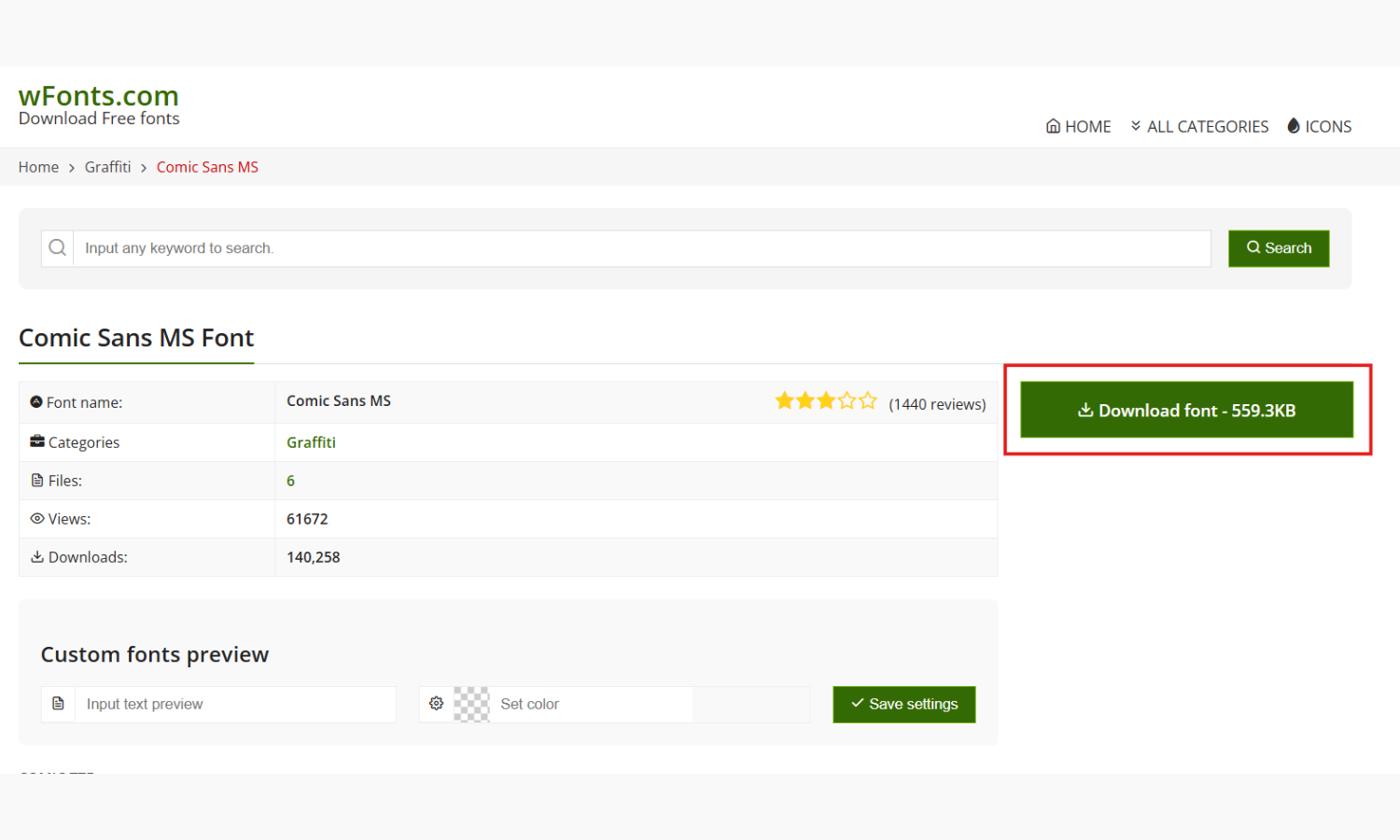 Cách sửa lỗi font chữ trong Excel - Bước 2