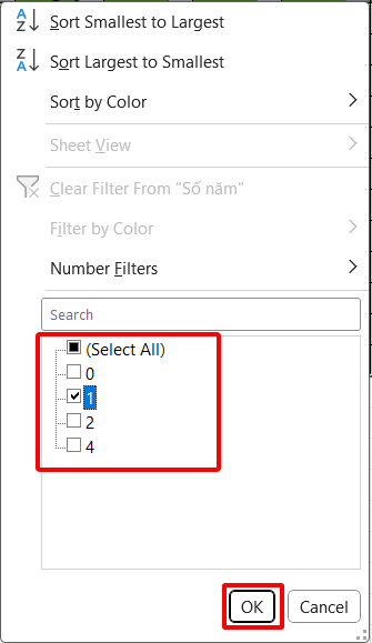 Cách trích xuất dữ liệu trong Excel bước 2