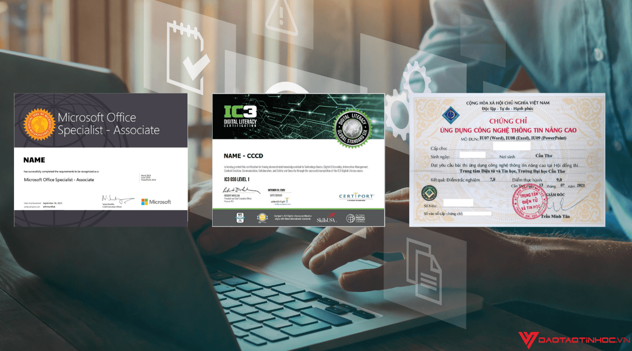 Chứng chỉ tin học văn phòng