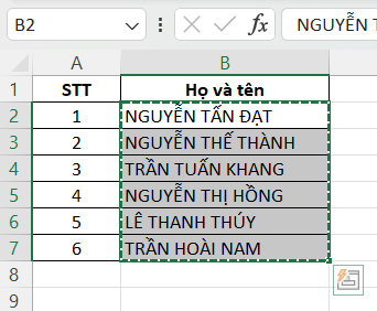 Chuyển chữ in hoa thành chữ thường bằng Microsoft Word 1
