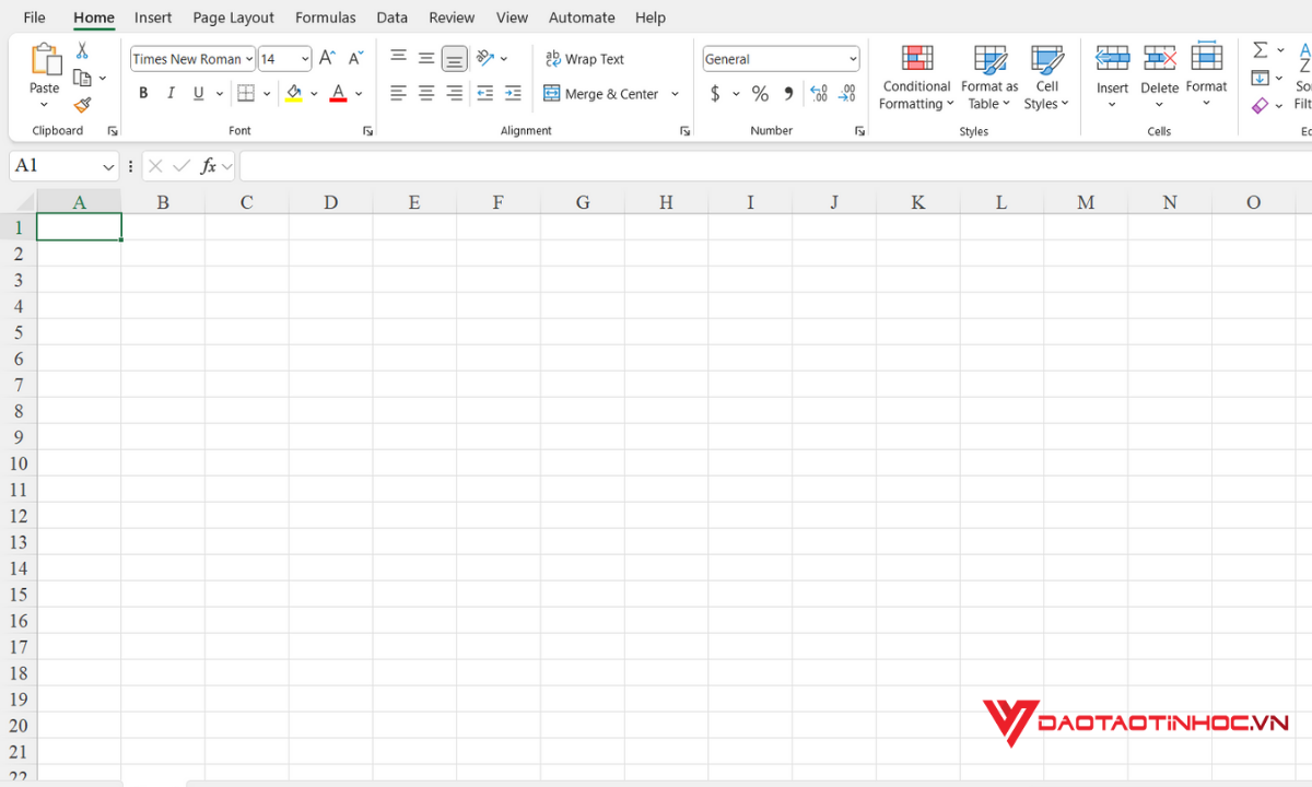 Cách gộp thủ công - Bước 1
