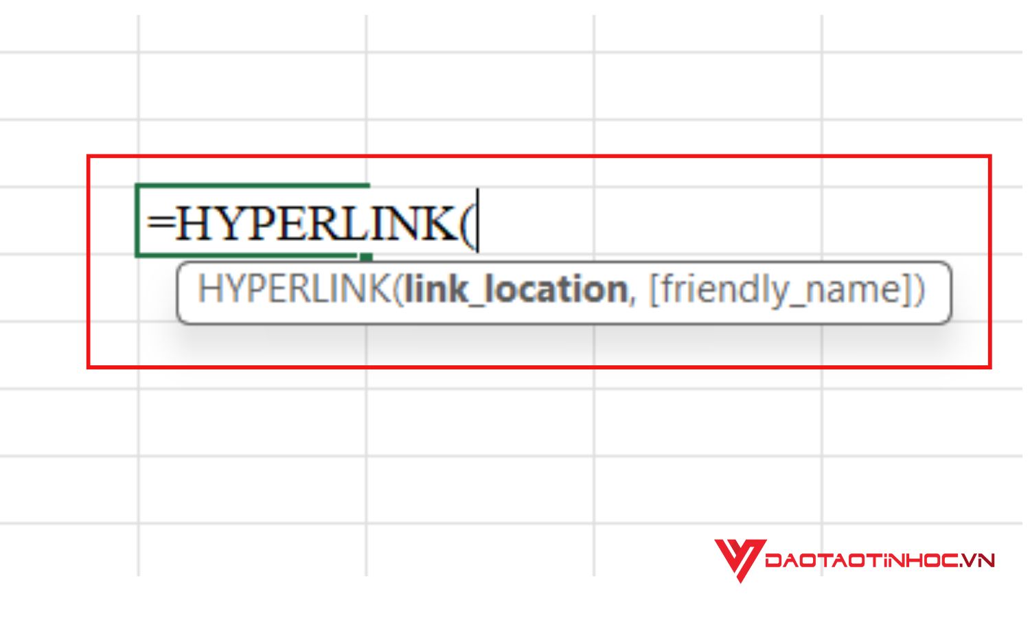 Hàm Hyperlink trong Excel