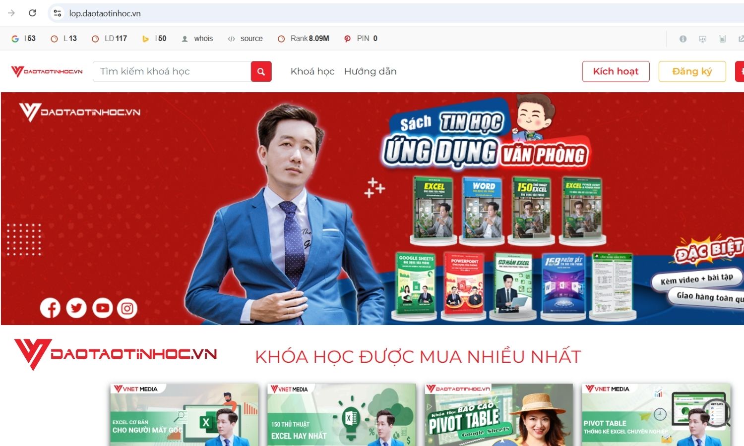 Khóa học tin học văn phòng
