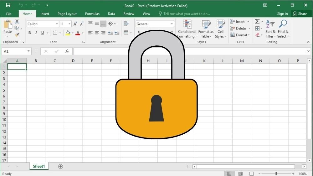 Khóa ô trong Excel để bảo mật thông tin