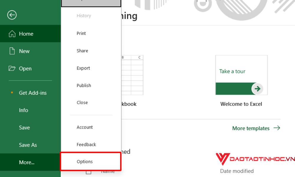 Sử dụng AutoRecover để lấy lại file Sheet chưa lưu 1